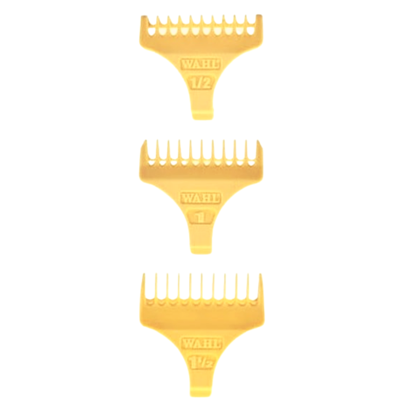 Peignes De Rechange Wahl Premium - Lot De 3 : 1/2, 1 Et 1 1/2 (tailles 1.5mm, 3.5mm, 4mm)