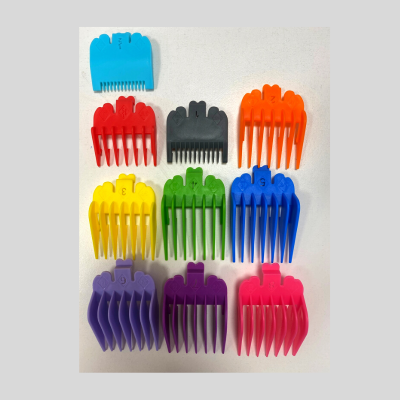 Jeu De 8 Contre-peignes Colorés Wahl - Accessoire Pour Tondeuse à Cheveux - Réf. 03170-400 - Neuf