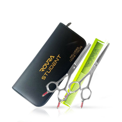 Set ciseaux sculpteur coiffure étudiant Rovra